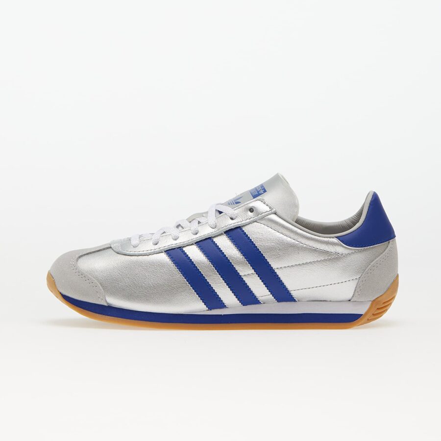 Sneakers adidas Originals Country Og Metallic Silver/ Brave Blue/ Ftw White EUR 43 1/3-alacsony-ár