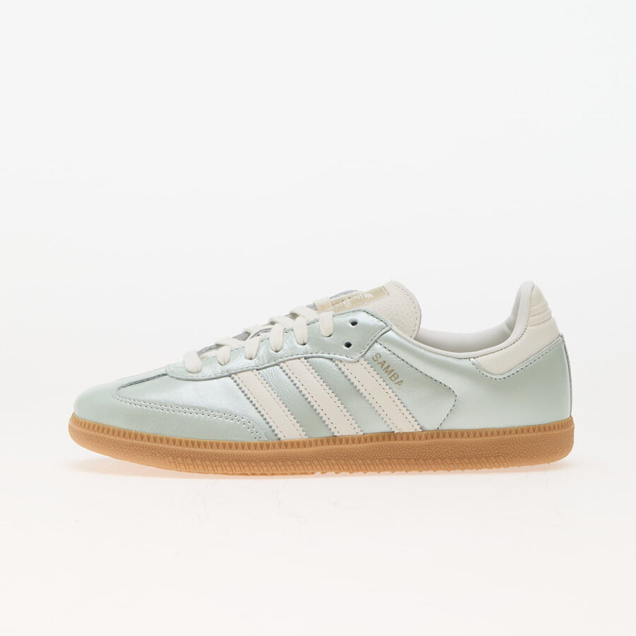Sneakers adidas Samba Og W Linen Green/ Off White/ Cyber Metallic EUR 36 2/3-alacsony-ár
