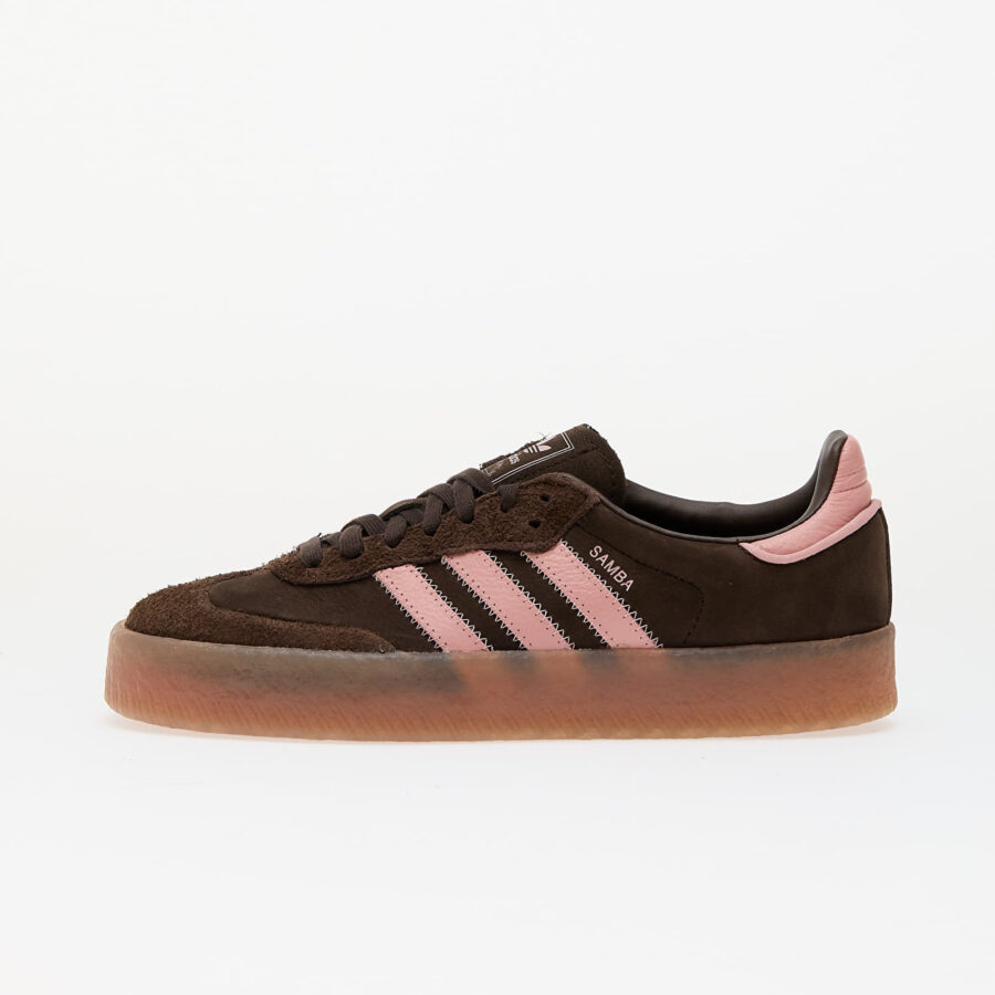 Sneakers adidas Sambae W Dark Brown/ Wonder Mauve/ Gumm2 EUR 35 1/2-alacsony-ár