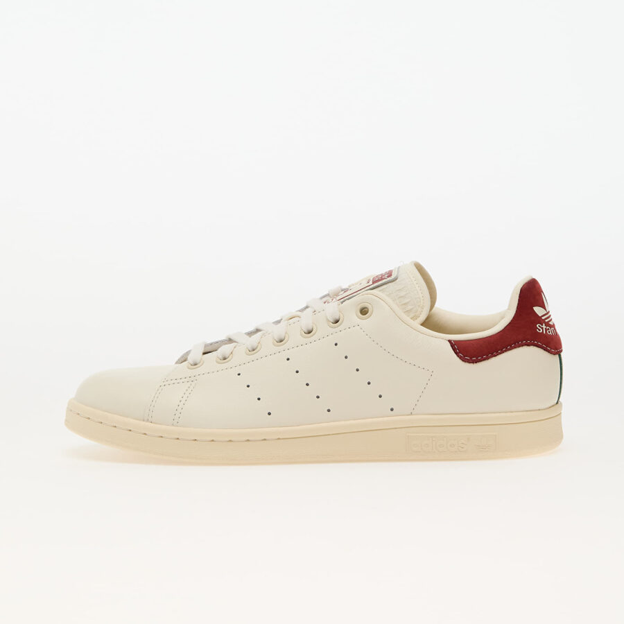 Sneakers adidas Stan Smith Off White/ Preloved Ruby/ Crew White EUR 36 2/3-alacsony-ár