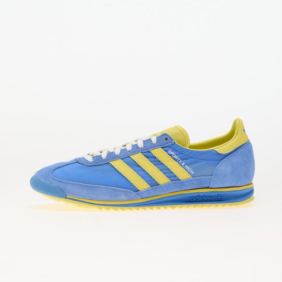 Sneakers adidas x Sporty & Rich SL 72 Real Blue/ Light Yellow/ Ftw White EUR 36 2/3-alacsony-ár
