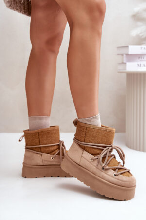 Snow boots with platform bindings brown Mavora Snow boots with platform bindings brown Mavora