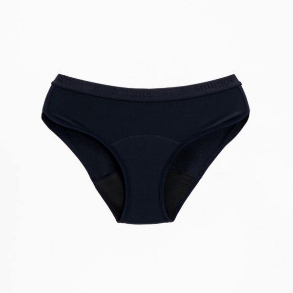 Snuggs Active Classic Heavy Black menstruációs női alsó erős vérzéshez S méret 1 db