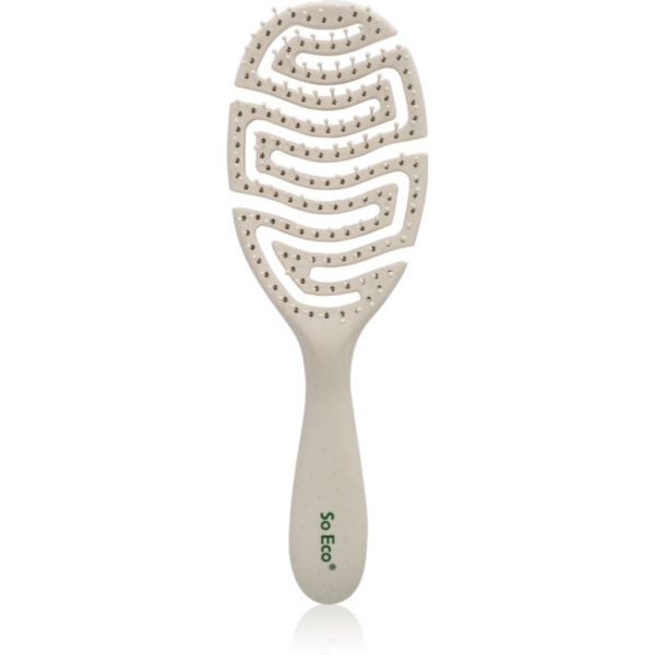So Eco Flexi Curve Detangling Brush ovális hajkefe a könnyű kifésülésért 1 db-ár