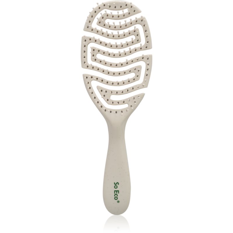 So Eco Flexi Curve Detangling Brush ovális hajkefe a könnyű kifésülésért 1 db-ár