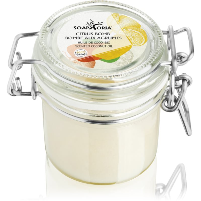 Soaphoria Citrus Bomb Scented Coconut Oil bio kókuszolaj arcra és testre 125 ml-Ár