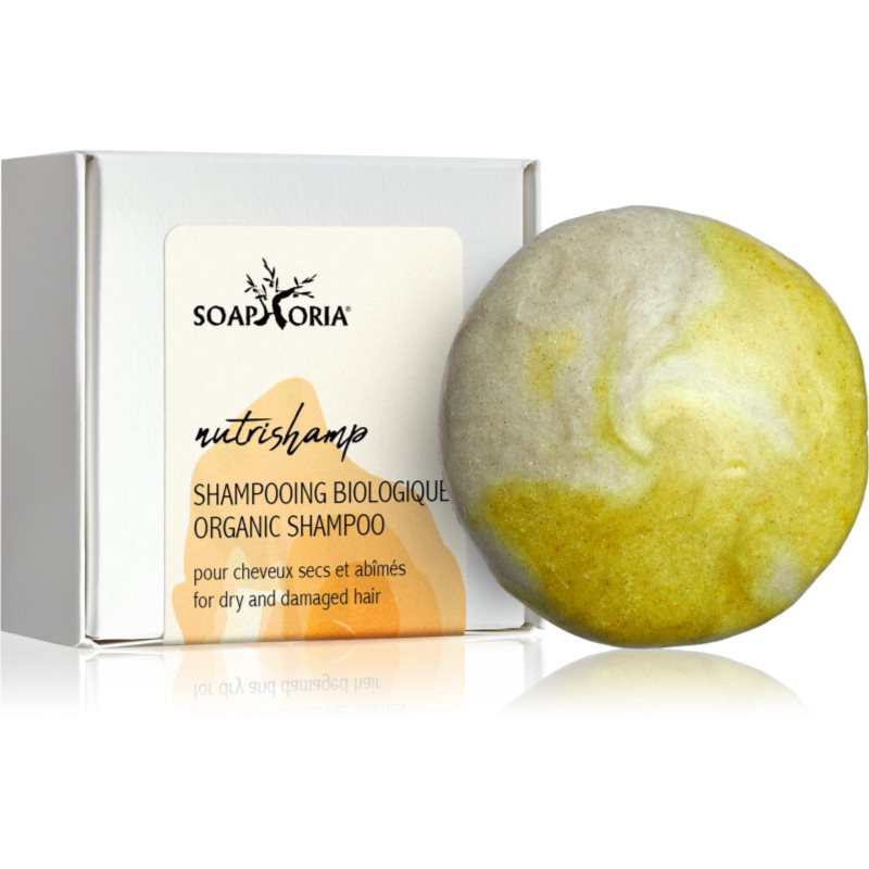Soaphoria Hair Care Solid Shampoo organikus szilárd sampon száraz és sérült hajra 60 g-Eredeti