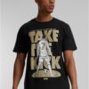 Soccer Balls Coming Home Take the Kick Tee Black