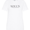 Soccx Póló  fekete / fehér-Ár