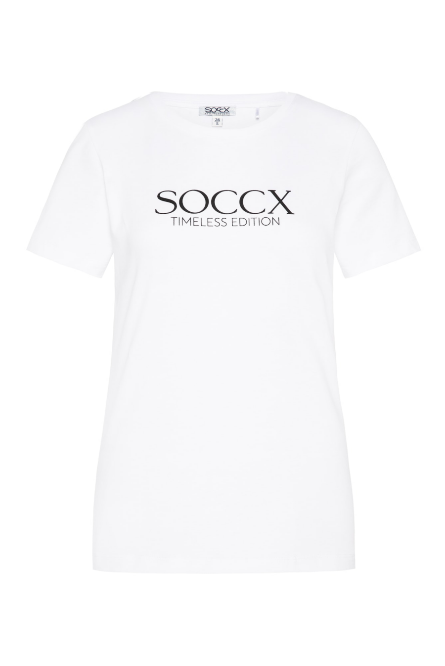 Soccx Póló  fekete / fehér-Ár