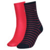 Socks - Tommy Hilfiger Stripes 2 Pack Blue
