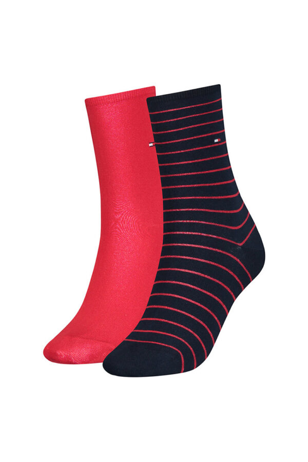 Socks - Tommy Hilfiger Stripes 2 Pack Blue