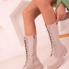 Soho Beige Women's Boots 16675