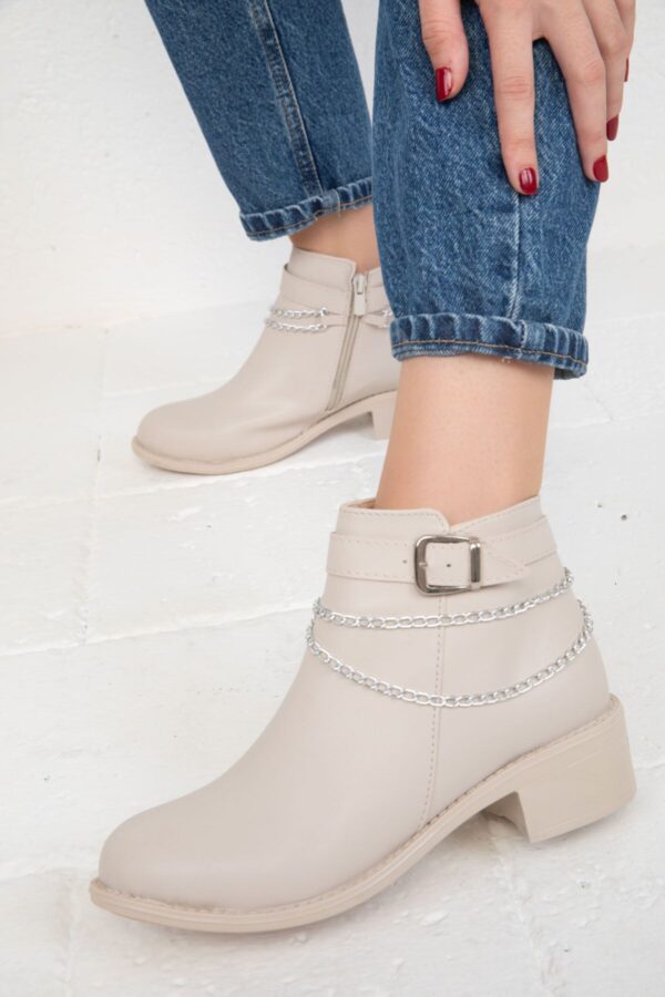 Soho Beige Women's Boots & Booties 15384