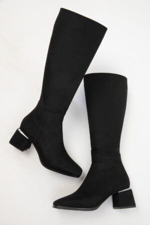 Soho Black Suede Women's Boots 19952 Soho Black Suede Women's Boots 19952
