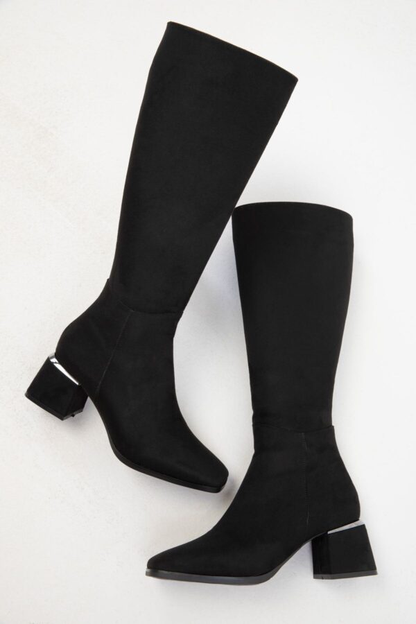 Soho Black Suede Women's Boots 19952