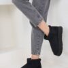 Soho Black Suede Women's Boots & Booties 18351