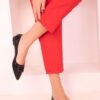 Soho Black Women's Flats 17790