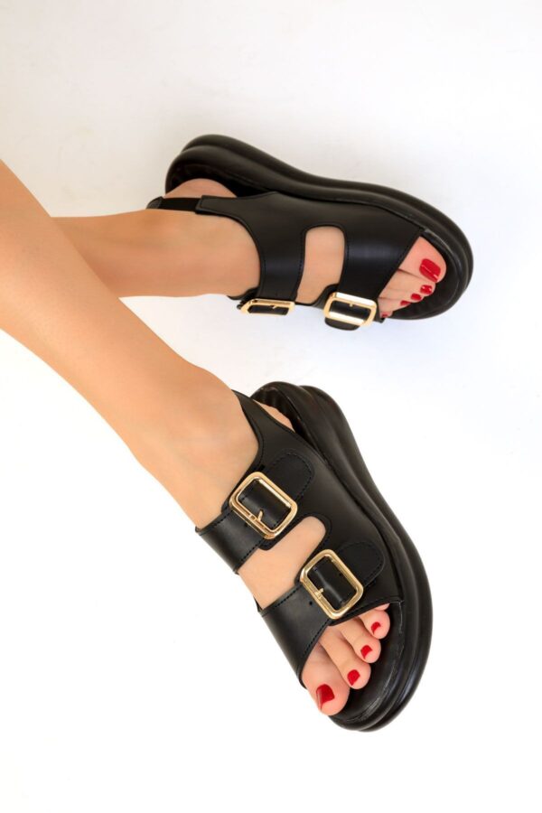 Soho Black Women's Sandals 19466
