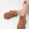 Soho Tan Women's Suede Boots & Booties 18351