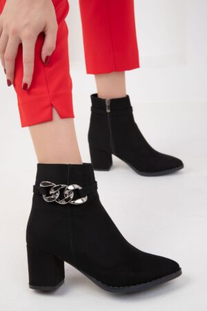 Soho Women's Black Suede Boots & Booties 17450 Soho Women's Black Suede Boots & Booties 17450