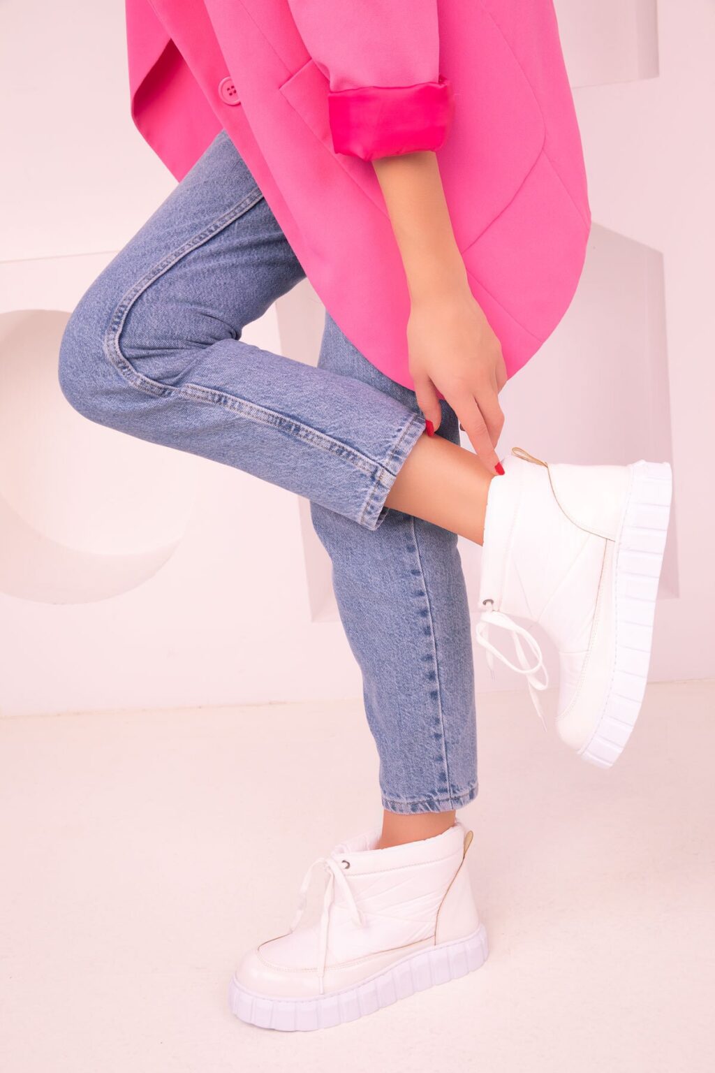 Soho Women's Boots & Booties in White 17625