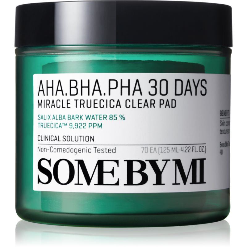 Some By Mi AHA∙BHA∙PHA 30 Days Miracle tisztító vattakorong problémás és pattanásos bőrre 70 db-Ár