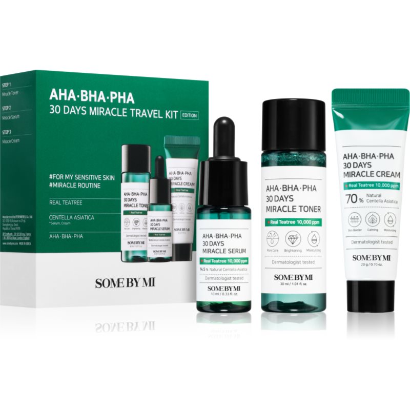 Some By Mi AHA∙BHA∙PHA 30 Days Miracle utazási készlet problémás és pattanásos bőrre-Ár