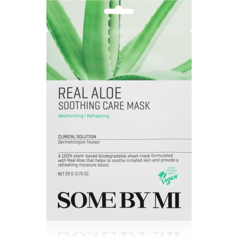 Some By Mi Clinical Solution Aloe Soothing Care Mask nyugtató hatású gézmaszk 20 g-Ár