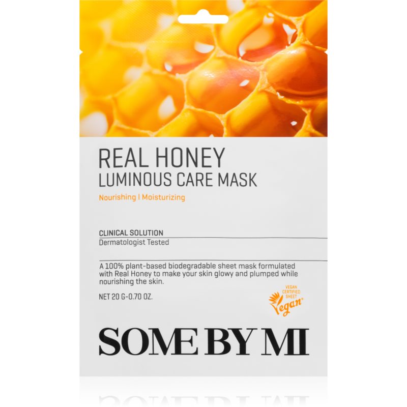 Some By Mi Clinical Solution Honey Luminous Care Mask fehérítő gézmaszk 20 g-Ár