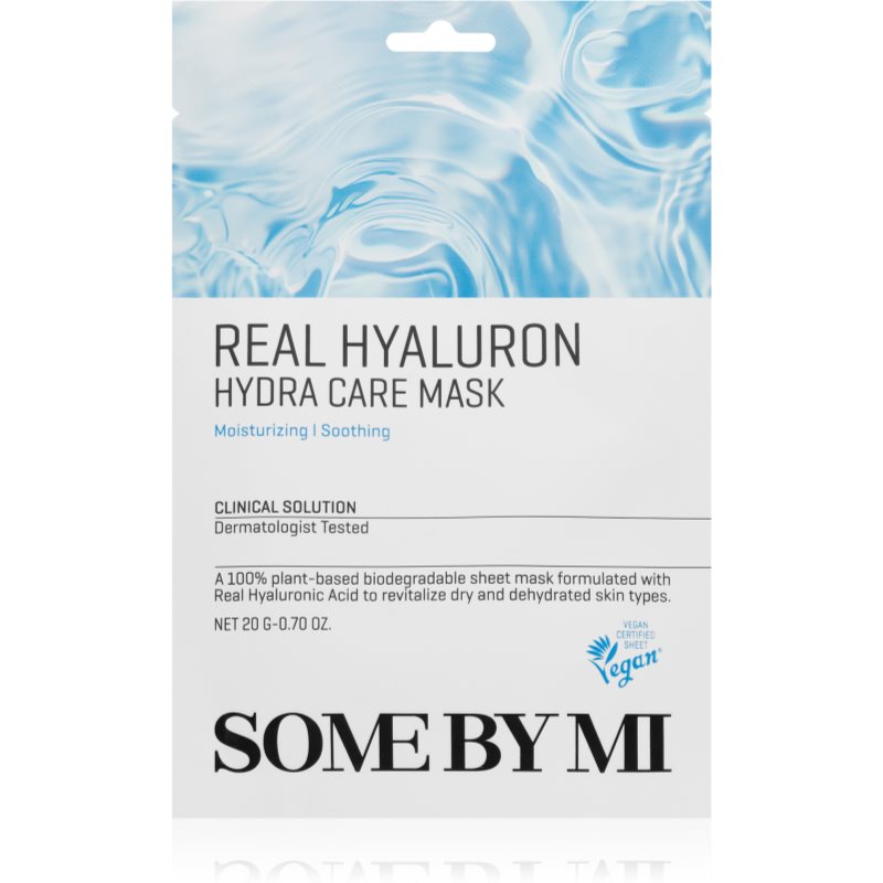 Some By Mi Clinical Solution Hyaluron Hydra Care Mask hidratáló gézmaszk nyugtató hatással 20 g-Ár