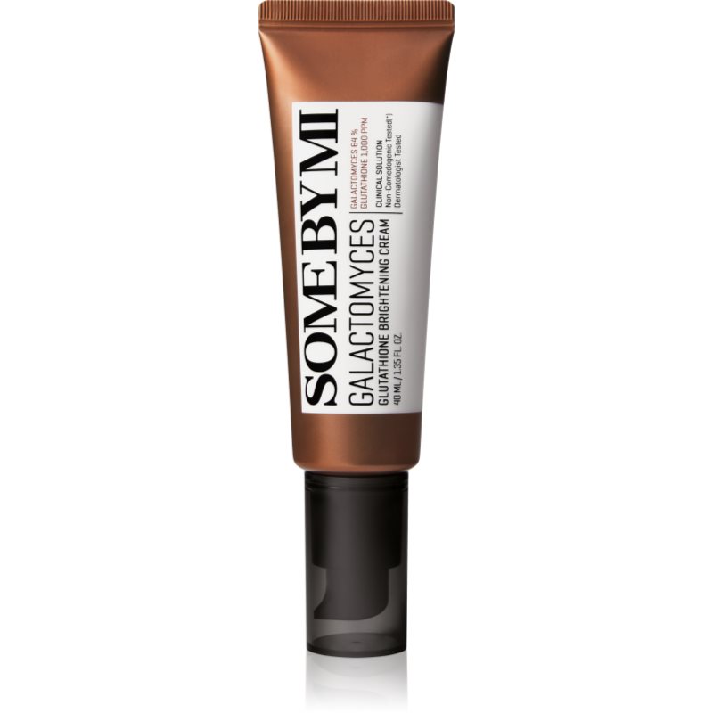 Some By Mi Galactomyces Glutathione Brightening Cream revitalizáló és élénkitő krém egységesíti a bőrszín tónusait 40 ml