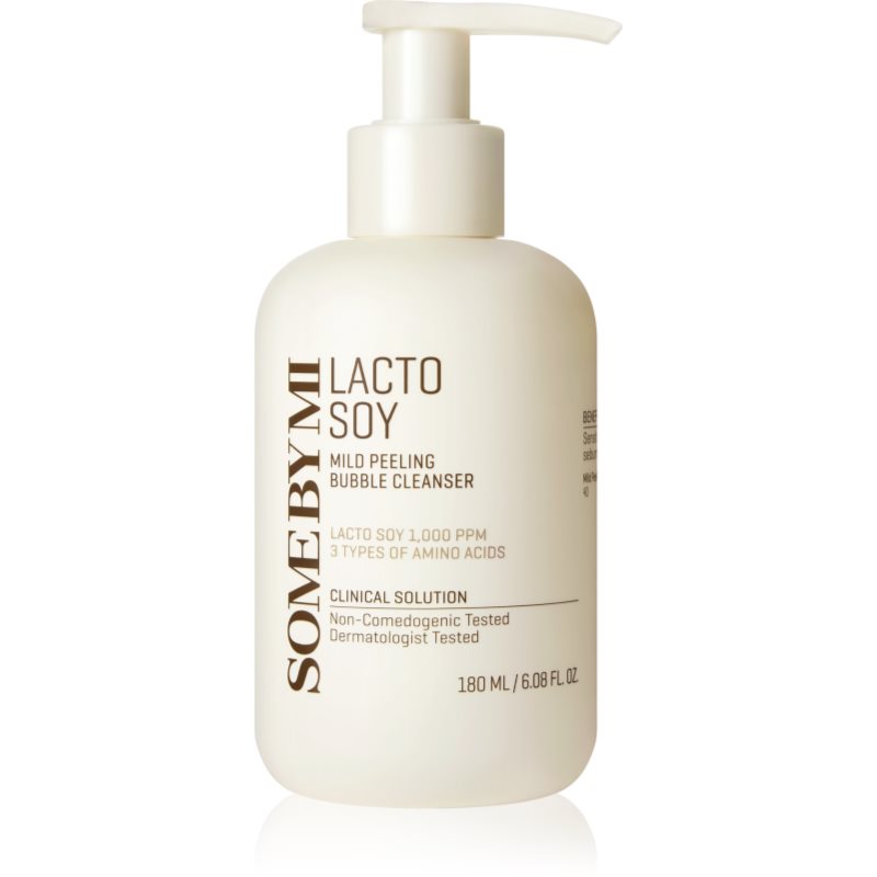 Some By Mi Lacto Soy Mild Bubble Peeling Cleanser finoman tisztító peeling az érzékeny arcbőrre 180 ml-Ár