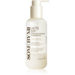 Some By Mi Lacto Soy Sebum & Blackhead Cleansing Oil gyengéden tisztító olaj az érzékeny arcbőrre 200 ml-Ár