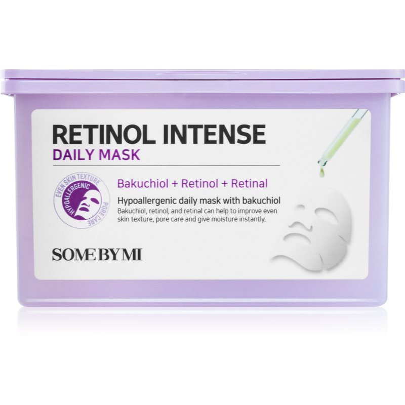 Some By Mi Retinol Intense Daily Mask szövet arcmaszk a ráncok ellen nagy csomagolás 30 db-Ár