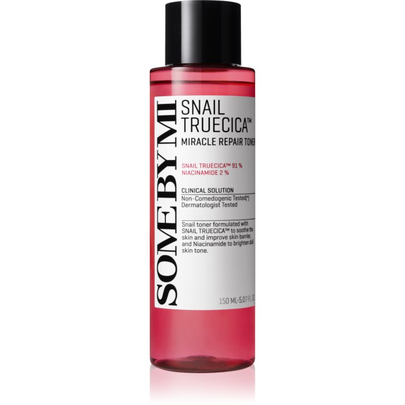 Some By Mi Snail Truecica Miracle Repair regeneráló tisztító tonik az érzékeny arcbőrre 150 ml-Ár