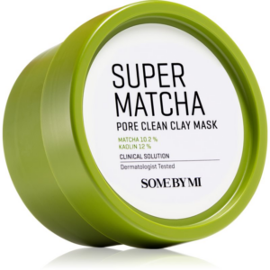 Some By Mi Super Matcha Pore Clean tisztító agyagos arcmaszk a pórusok összehúzására 100 g-Ár