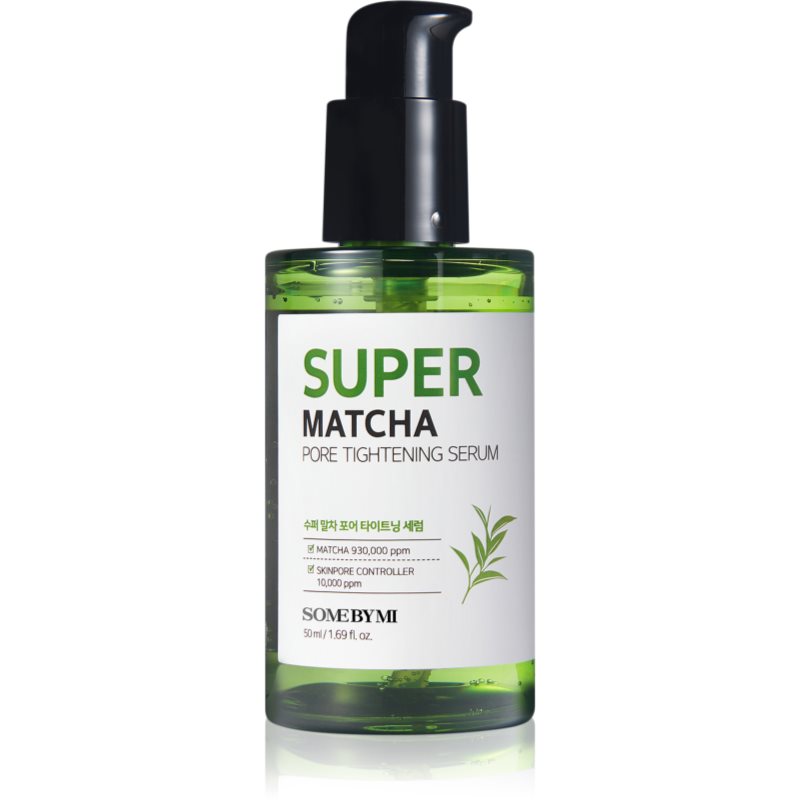 Some By Mi Super Matcha Pore Tightening nyugtató szérum a fénylő arcbőr és a kitágult pórusok ellen 50 ml-Ár