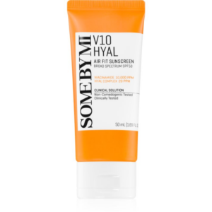Some By Mi V10 Hyal Air Fit Sunscreen gyengéd védő arckrém SPF 50+ 50 ml-Ár