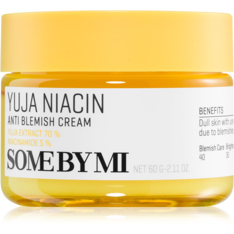 Some By Mi Yuja Niacin Anti Blemish hidratáló és élénkítő arckrém a hiperpigmentációs bőrre 60 g-Ár