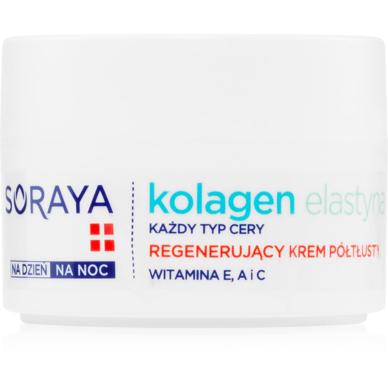 Soraya Collagen & Elastin regeneráló arckrém vitaminokkal 50 ml-Eredeti