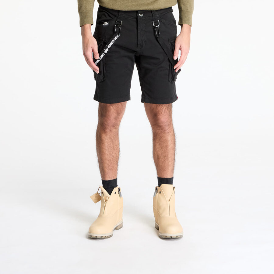 Sort Alpha Industries Inc. Utility Short Black 34-alacsony-ár