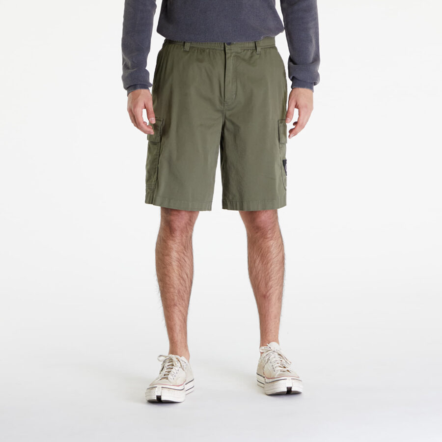 Sort Calvin Klein Jeans Cargo Shorts Dusty Olive M-alacsony-ár