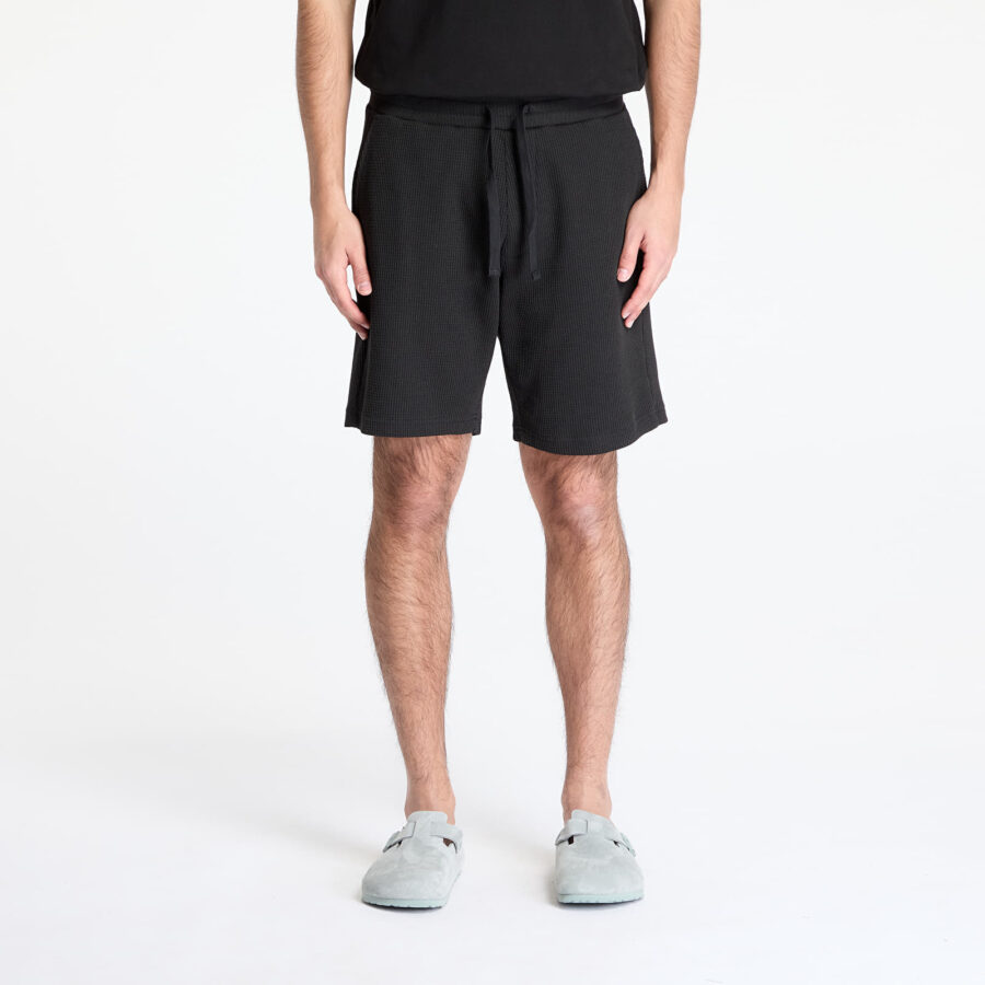 Sort Calvin Klein Jeans Chunky Waffle Short Black M-alacsony-ár