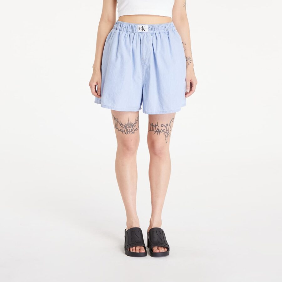 Sort Calvin Klein Jeans Denim Boxer Shorts Denim Light 27-alacsony-ár