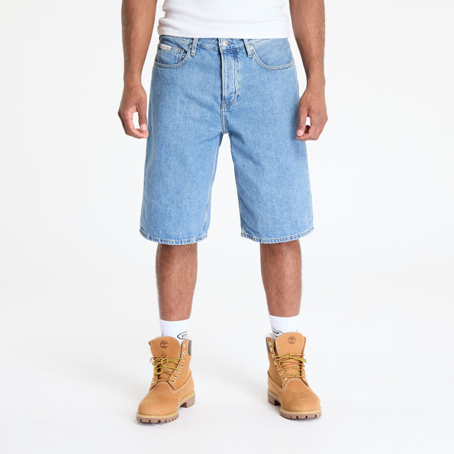 Sort Calvin Klein Jeans Relaxed Denim Short Denim 30-alacsony-ár