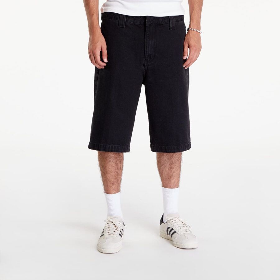 Sort Calvin Klein Jeans Trouser Shorts Denim Black 31-alacsony-ár