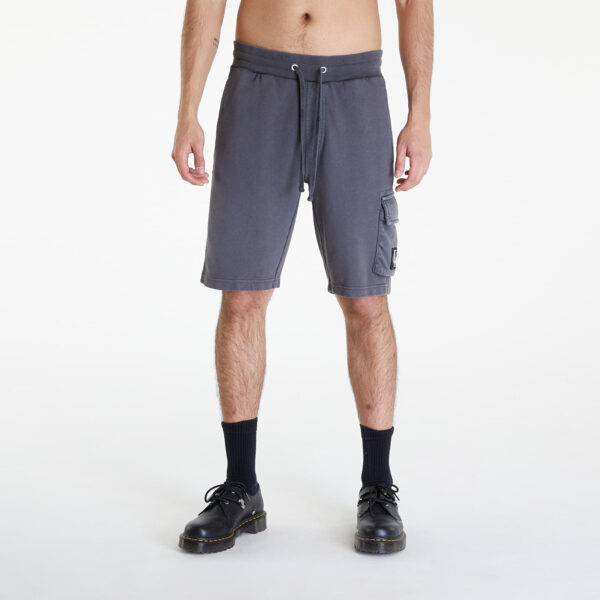 Sort Calvin Klein Jeans Washed Badge Shorts Gray S-alacsony-ár