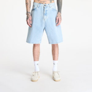 Sort Carhartt WIP Brandon Short Blue Heavy Stone Bleached XS-alacsony-ár