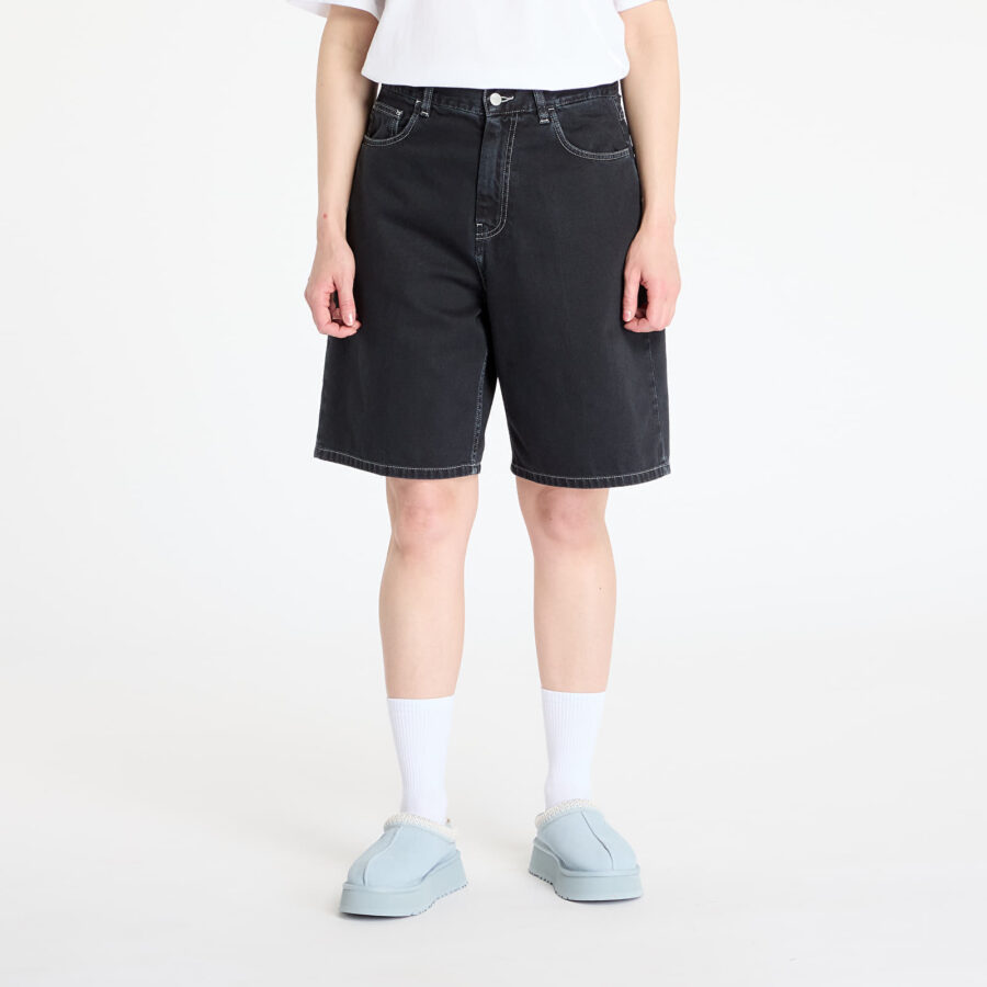 Sort Carhartt WIP W' Brandon Short Black M-alacsony-ár